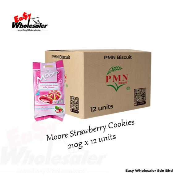 PMN Moore Strawberry Cookies 210g