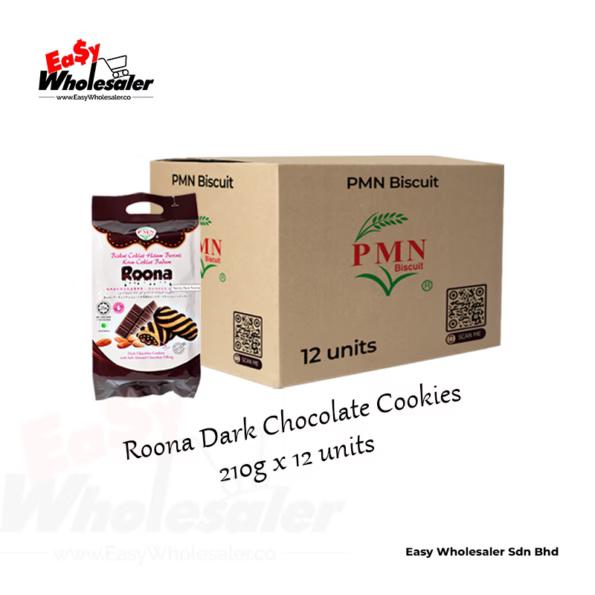 PMN Roona Dark Chocolate Cookies 210g