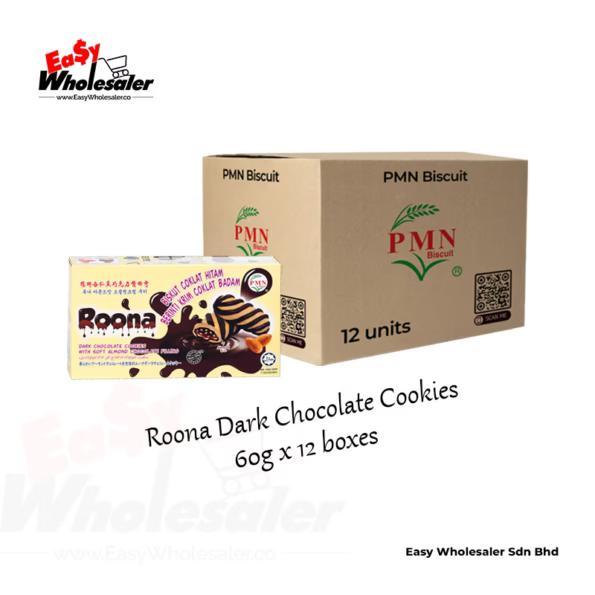 PMN Roona Dark Chocolate Cookies 60g