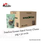 Snackiss Korean Seavit Honey Cheese 50g